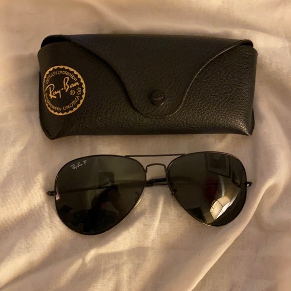 Ray Bans Polarized Black New - Picture 1 of 1